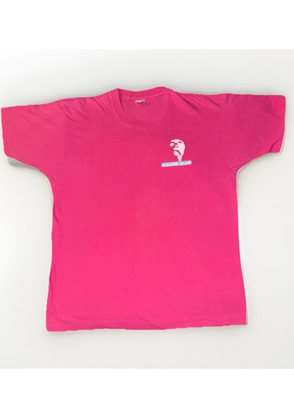 Vtg 90s Disney Pleasure Island Mannequins Dance Palace T Shirt Pink XL USA FOTL
